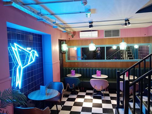 Downstairs Interior at Flower Cafe Ncl in Newcastle Upon Tyne