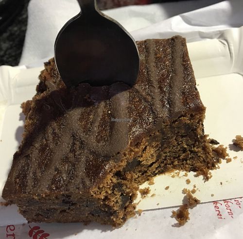 brownie at Reformhaus Bacher - Im Hauptbahnhof in Cologne