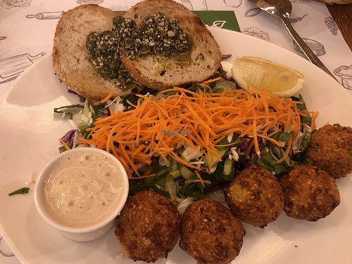 Falafel  at Zrno Bio Bistro in Zagreb