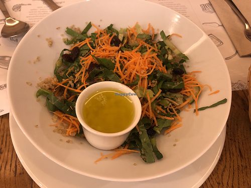 Quinoa salad at Zrno Bio Bistro in Zagreb