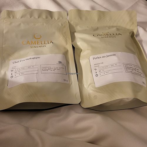 Love green teas! at Camellia Sinensis in Quebec