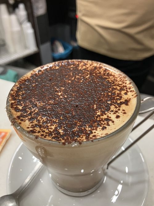 Majestic soy cappuccino   at Caffé al Volo in Naples