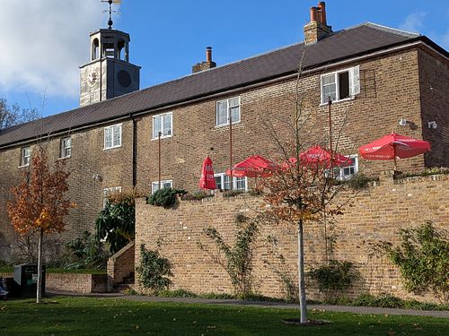 Approaching from the park at The Homestead Cafe in Beckenham