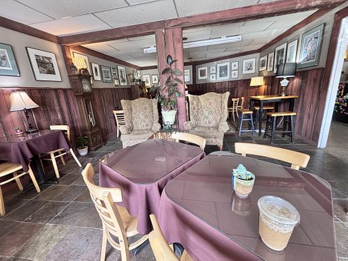 Game room  at Moments Coffee Bar & Eatery in Swannanoa