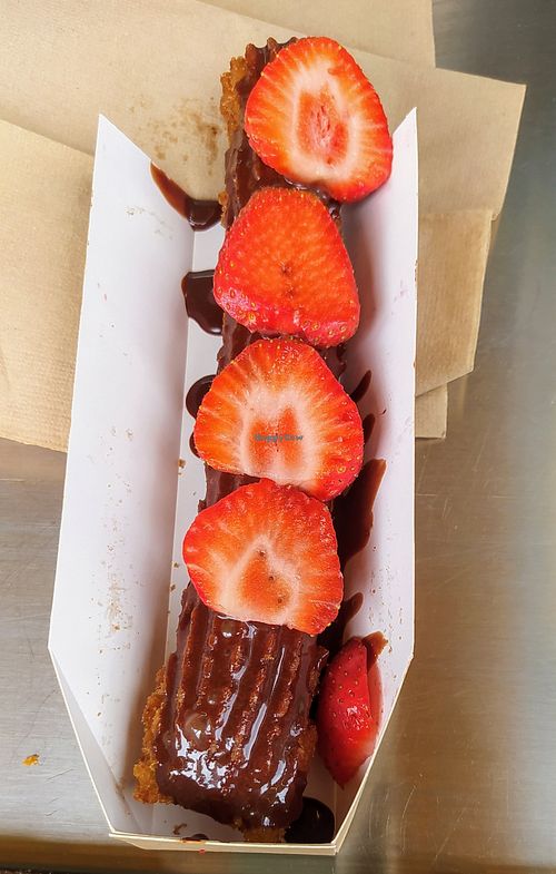 Vegan Churro at Brazilicious Churros in East London