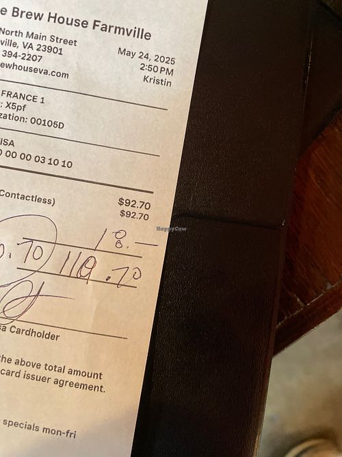   at The Brew House in Farmville