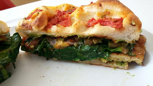 Tempeh Sandwich at Liberation Kitchen in Chicago