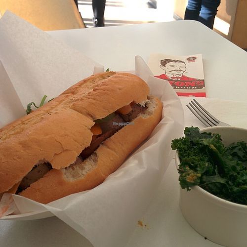 Bahn Mi & Kale at Liberation Kitchen in Chicago