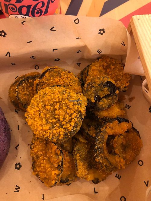 Melanzane croccanti  at Flower Burger in Padua