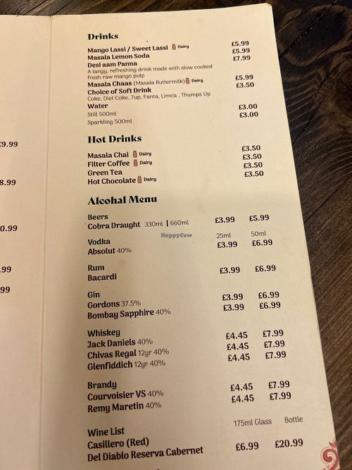 Drinks  at Keep Chaating in London