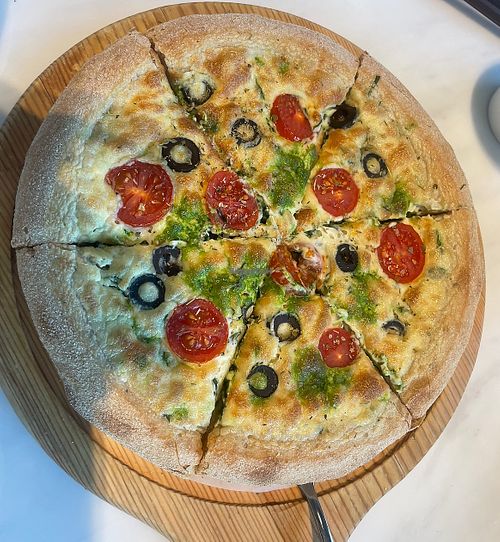 Pesto Pizza  at Ru Pure Vegan - 博华广场店 in Shanghai
