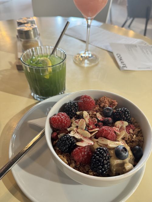 Soy granola   at CØKAFE Dolní Vítkovice in Ostrava