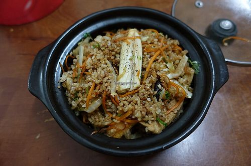 Claypot rice for 40,000 VND - It's the best rice dish I've had in Vietnam! at Halo in Ho Chi Minh City