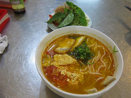 tasty noodle soup at Halo in Ho Chi Minh City