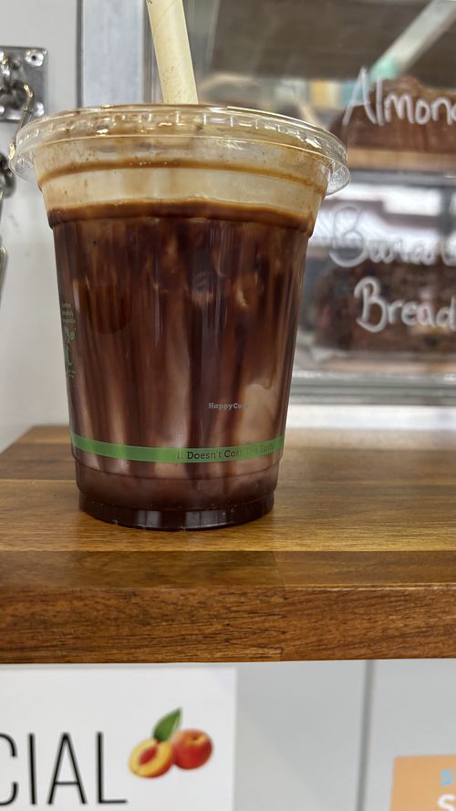 Soy Iced mocha  at Bean Brewed - Pop Up in Melbourne