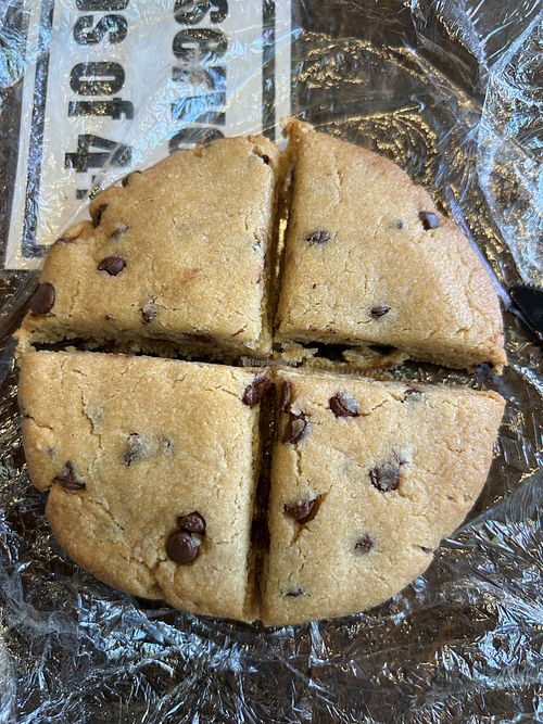 Chocolate chip cookie   at Crepes Bistro in Santa Clara