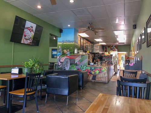 Interior  at Crepes Bistro in Santa Clara