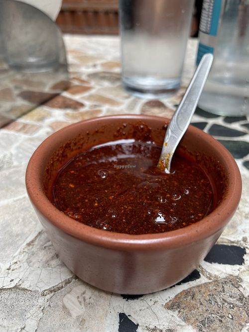 Salsa  at Xiguela Cafe in Oaxaca