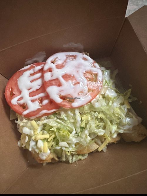 so I drove home and I was worried that I  drove too rough but it still arrived well intact! at Yes Vegan Taco - Cloud Kitchen in Anaheim