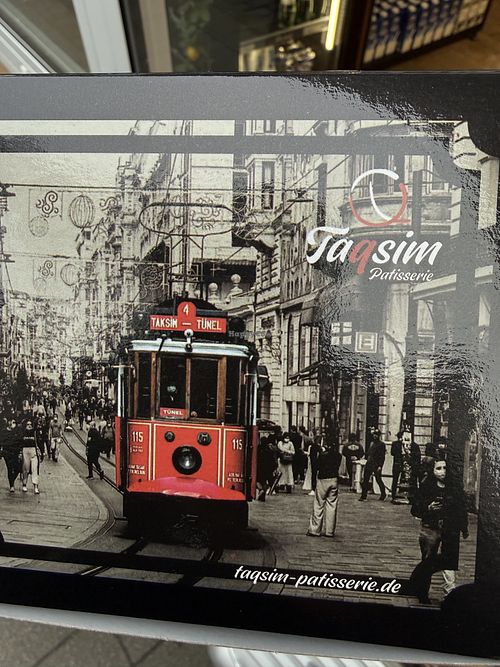 box  at Taqsim Patisserie  in Cologne