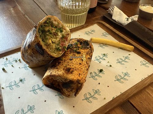 Falafel wrap  at Thyme in Belgrade