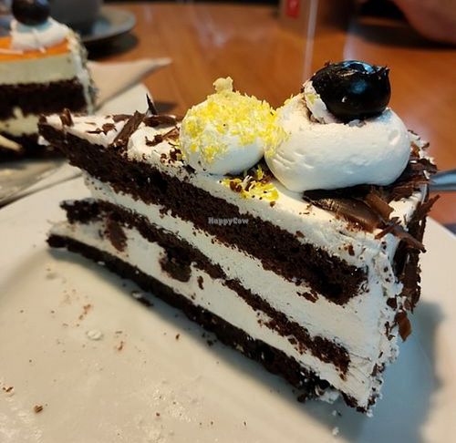 Black Forest Gateau at Konditorei Alexandra in Merano