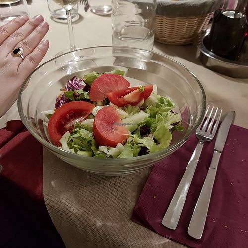 Mixed salad at Zur Sonne in Lana