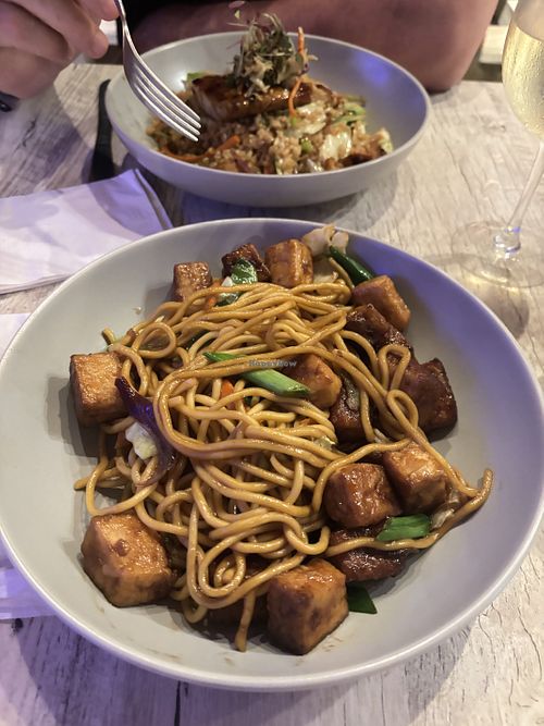 Tofu LoMein!  at La Cambija in Rincon