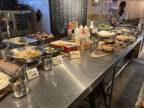 Buffet   at WE ARE THE FARM - Toyosu in Tokyo