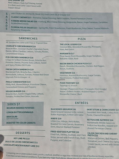  at Coconut Charlie's in Panama City Beach