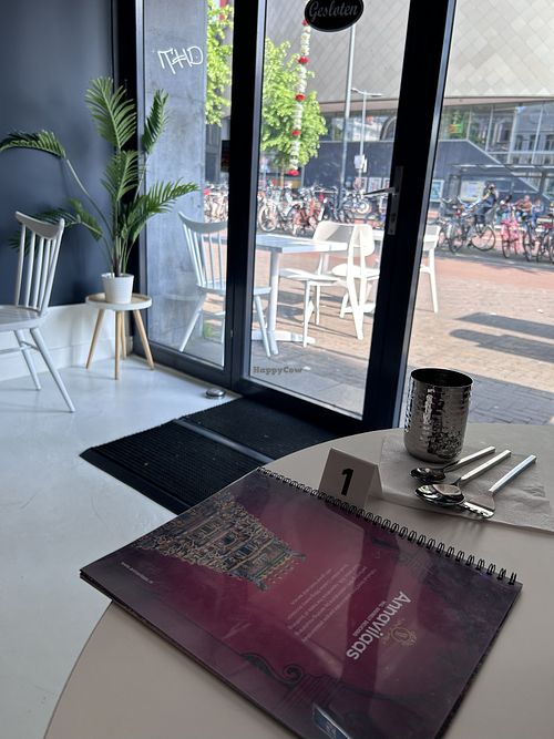 On a busy street with public transport   at Annavilaas - Utrecht in Utrecht