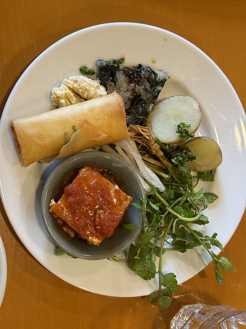 Vegan lunch  at Vrac Market - バラックマーケット in Nagano