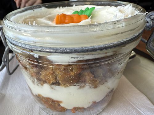 carrot 'cake'  at Oleum in Baltimore