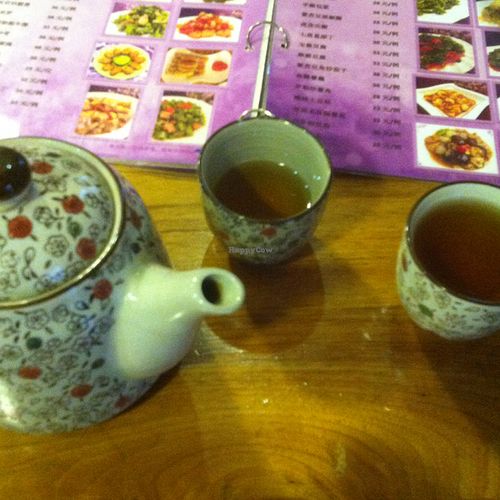Free tea! at Zizhulin in Guangzhou