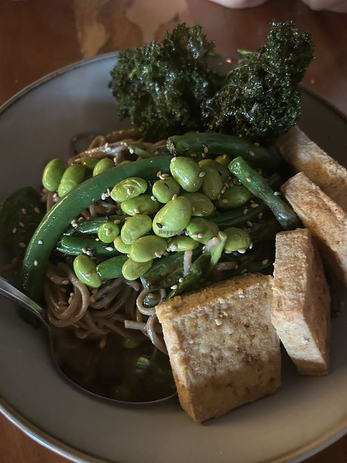 Soba noodle salad  at Roy Hammond in Ballarat
