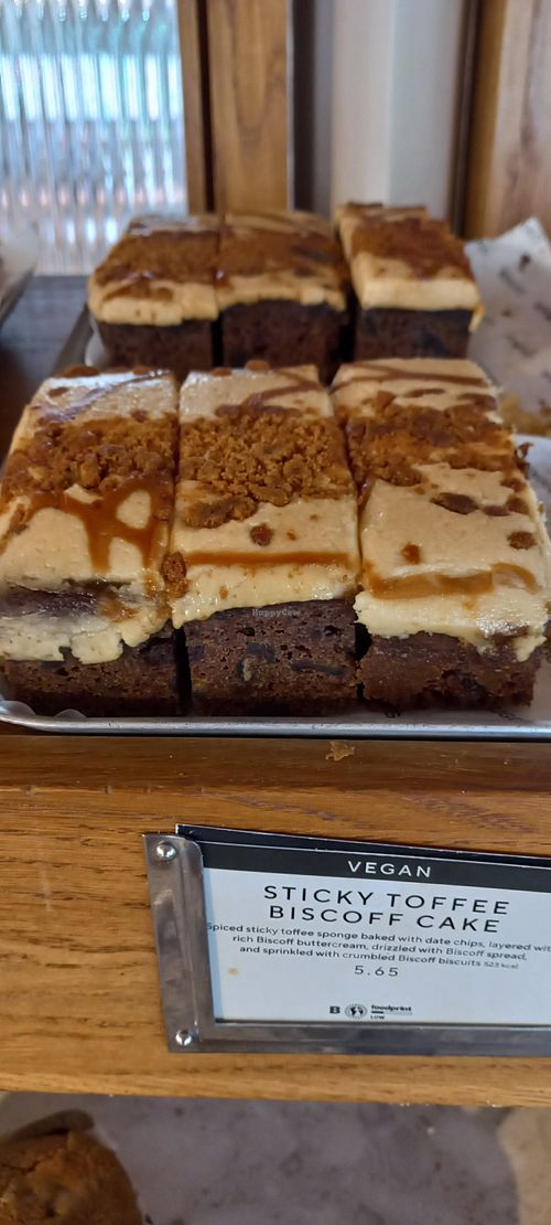 Sticky toffee at Regent's Bar and Kitchen in North West London