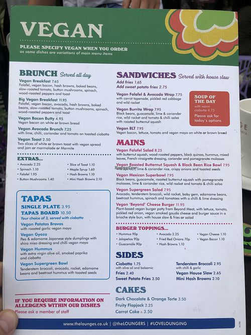 So much choice!  at Lounges - Impero Lounge in Portishead