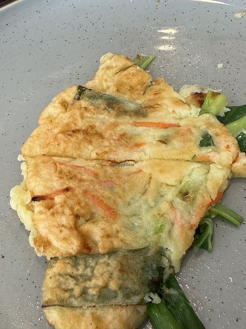 Scallion pancake  at K Bop Box in Apollo Beach