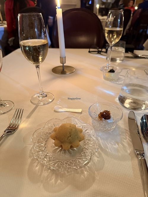 They made me a special amuse bouche   at August in New Orleans