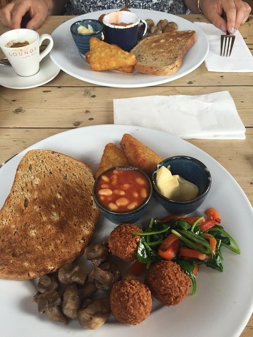 Vegan breakfast at Santo Lounge at Lounges - Santo Lounge in Southampton