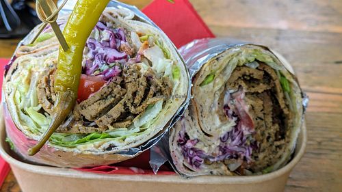 Seitanic kebab at SEITANIC @ Chew's Yard in Preston