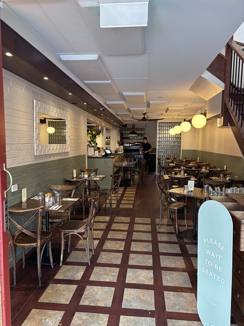 Great atmosphere and has outdoor seating for dog owners  at Franquette Creperie  in Bowral