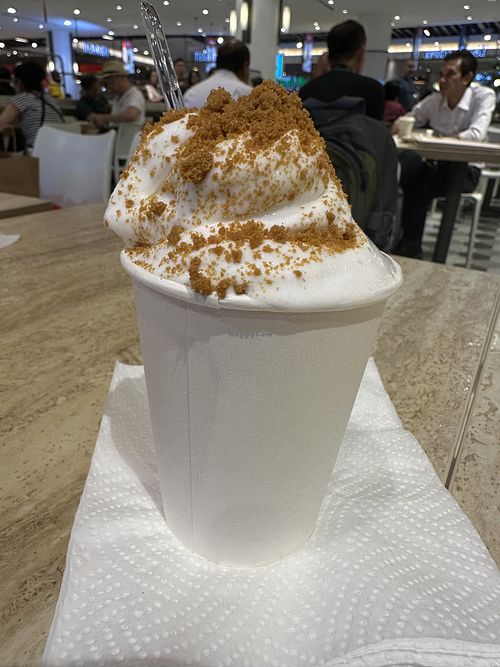 Crunch ice cream  #Veganuary at Rightside Fast Food - Pavilion KL in Kuala Lumpur