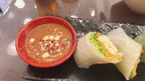 peanut sauce  at Potayski Friends & Izakaya in Bishkek