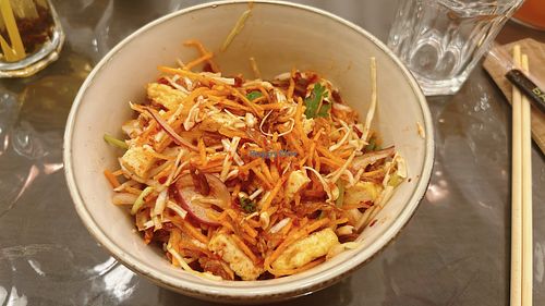 tofu salad  at Potayski Friends & Izakaya in Bishkek