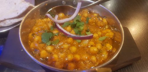 Chana Masala at Indian Lounge in Edinburgh