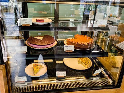 Some of today's selection at Vegan Backyard at Vegan Backyard in Berlin