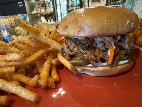 Pulled BBQ  at Nova Terra Kitchen & Creamery in Sebastopol