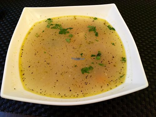 vegetable soup at Makro Vega in Split