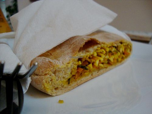 vegetable and tofu pie at Makro Vega in Split